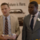 Tim Robinson (left) with Sam Richardson